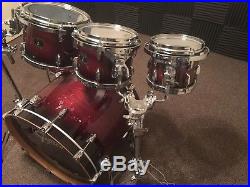 Gretsch Renown Maple 5-piece Drum Set Kit Cherry Burst + 2 DW Stands