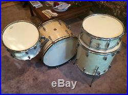 Gretsch Round Badge 3-ply Drum Set Vintage 50s White Marine Pearl