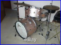 Gretsch Round Badge Drum Set kit progressive jazz 20 12 14 early 60's snare