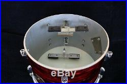 Gretsch Stop Sign Badge Red Wine Pearl Drum Set