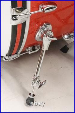 Gretsch USA Broadkaster 3pc Drum Kit Set Tangerine Glitter 26/16/14 Gretsch USA Broadkaster 3pc Drum Kit Set Tangerine Glitter 26/16/14