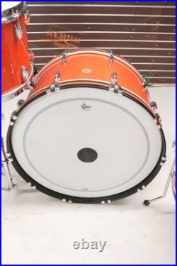 Gretsch USA Broadkaster 3pc Drum Kit Set Tangerine Glitter 26/16/14 Gretsch USA Broadkaster 3pc Drum Kit Set Tangerine Glitter 26/16/14