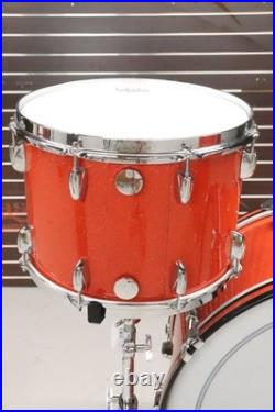 Gretsch USA Broadkaster 3pc Drum Kit Set Tangerine Glitter 26/16/14 Gretsch USA Broadkaster 3pc Drum Kit Set Tangerine Glitter 26/16/14