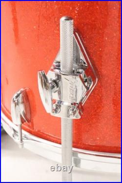 Gretsch USA Broadkaster 3pc Drum Kit Set Tangerine Glitter 26/16/14 Gretsch USA Broadkaster 3pc Drum Kit Set Tangerine Glitter 26/16/14