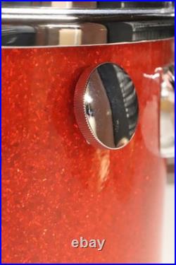 Gretsch USA Broadkaster 3pc Drum Kit Set Tangerine Glitter 26/16/14 Gretsch USA Broadkaster 3pc Drum Kit Set Tangerine Glitter 26/16/14