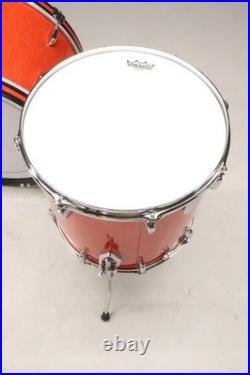 Gretsch USA Broadkaster 3pc Drum Kit Set Tangerine Glitter 26/16/14 Gretsch USA Broadkaster 3pc Drum Kit Set Tangerine Glitter 26/16/14