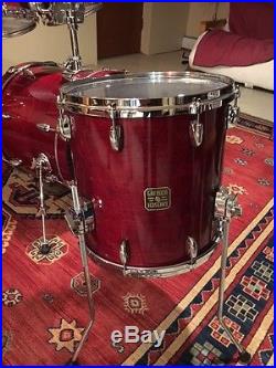 Gretsch USA Custom Maple 5pc Drum Set Kit Rosewood Gloss Lacquer Jazz