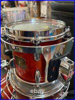 Gretsch USA Custom Stop Sign Badge drum set with 5 bag cases