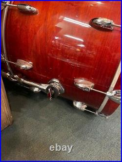 Gretsch USA Custom Stop Sign Badge drum set with 5 bag cases