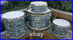 Gretsch Vintage Midnight Blue Pearl Drum Set 1953