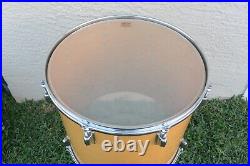 HARD-2-FIND! 1980's ROGERS USA 18 XP8 NATURAL FLOOR TOM for YOUR DRUM SET! K249