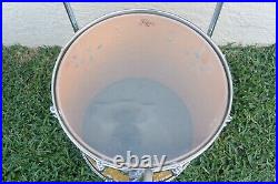 HARD-2-FIND! 1980's ROGERS USA 18 XP8 NATURAL FLOOR TOM for YOUR DRUM SET! K249