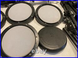 Hart Dynamics Prodigy Electronic Drum Set 6 Pads Rack Hartware Pedal Lot