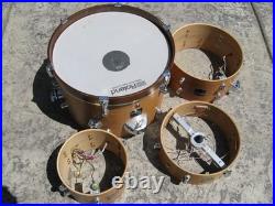 Hawk Custom Edrums 4-piece shell set Kick Snare Toms