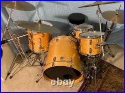 Houston Percussion Center Custom 6 Piece Maple Kit-20 K-10/12/14/16 T-12 Snare