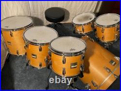 Houston Percussion Center Custom 6 Piece Maple Kit-20 K-10/12/14/16 T-12 Snare