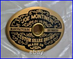 JOE MONTINERI USA CUSTOM 20/12/15 DRUM SET in WMP / WHITE MARINE PEARL! LOT K670