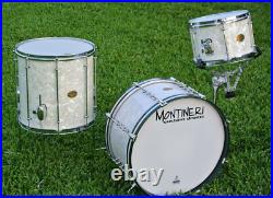 JOE MONTINERI USA CUSTOM 20/12/15 DRUM SET in WMP / WHITE MARINE PEARL! LOT K670