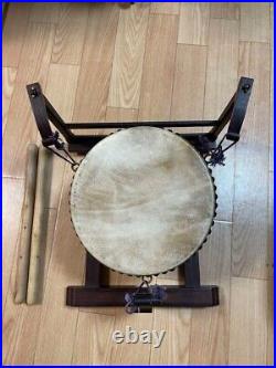 Japanese Vintage Taiko Wadaiko Nihon Drum Set