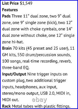 KAT KT3 Electronic drum kit KAT KT3 Electronic drum kit