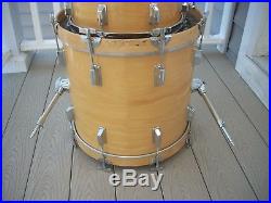 Keller maple shell bop drum set with 18 inch bass drum 14 floor 12 tom