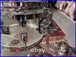 Kirchhoff Drums Spun Acrylic Shell Set, Coke Bottle Green with sparkle flake