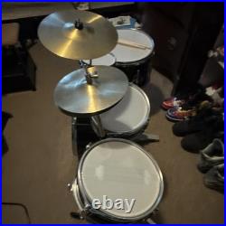 Ktaxon Acoustic Drum Kit Set with Bass Drum Snare Tom Floor Tom & Pedal FOR KIDS