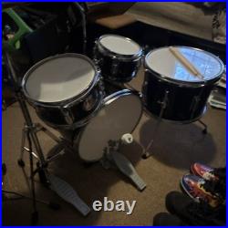 Ktaxon Acoustic Drum Kit Set with Bass Drum Snare Tom Floor Tom & Pedal FOR KIDS