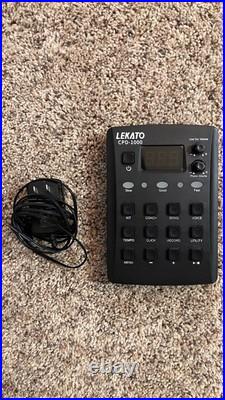 LEKATO CPD-1000 Electric Drum Set + Snare Stand and All Accessories LEKATO CPD-1000 Electric Drum Set + Snare Stand and All Accessories