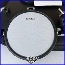 LEKATO CPD-1000 Electronic Drum Set Portable Electric Drum Set for Beginner Good LEKATO CPD-1000 Electronic Drum Set Portable Electric Drum Set for Beginner Good
