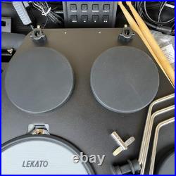 LEKATO CPD-1000 Electronic Drum Set Portable Electric Drum Set for Beginner Good LEKATO CPD-1000 Electronic Drum Set Portable Electric Drum Set for Beginner Good