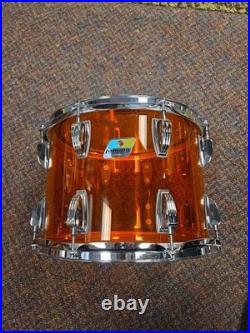 LUDWIG 14 AMBER VISTALITE TOM for YOUR BONHAM DRUM SET