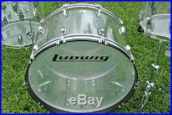 LUDWIG USA 26 CLEAR VISTALITE BASS DRUM for YOUR DRUM SET! LOT #Z220