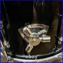 Lang / Gladstone 7x14 8 Ply Maple Black Snare Drum From The Maxwell Collection