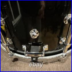 Lang / Gladstone 7x14 8 Ply Maple Black Snare Drum From The Maxwell Collection