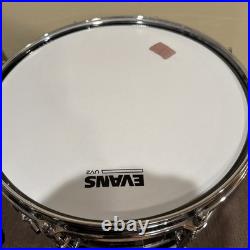 Lang / Gladstone 7x14 8 Ply Maple Black Snare Drum From The Maxwell Collection