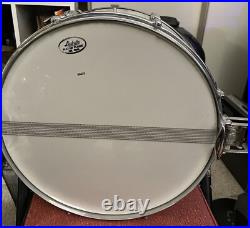 Late 1930s Super Ludwig brass snare drum Excellent