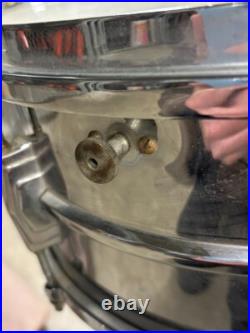 Late 1930s Super Ludwig brass snare drum Excellent