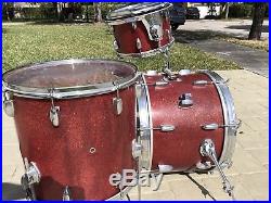 Late 60s Vintage 3 Piece Pearl Drum Set