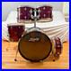 Leedy-5pc-Drum-Set-Very-Nice-With-Tom-Mount-Wine-Red-01-th