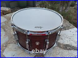 Ludwig 14 x 8 Standard Maple Chestnut Finish Snare Drum