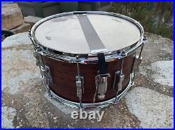 Ludwig 14 x 8 Standard Maple Chestnut Finish Snare Drum