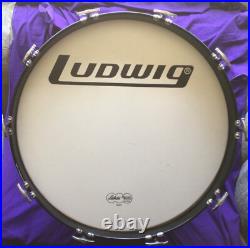 Ludwig 1968 Vintage 14x22 RED SPARKLE 3 Ply Clear Maple BASS DRUM Decent CHEAP Ludwig 1968 Vintage 14x22 RED SPARKLE 3 Ply Clear Maple BASS DRUM Decent CHEAP