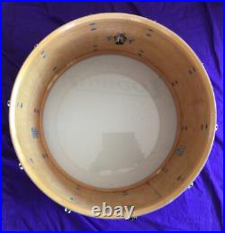 Ludwig 1968 Vintage 14x22 RED SPARKLE 3 Ply Clear Maple BASS DRUM Decent CHEAP Ludwig 1968 Vintage 14x22 RED SPARKLE 3 Ply Clear Maple BASS DRUM Decent CHEAP