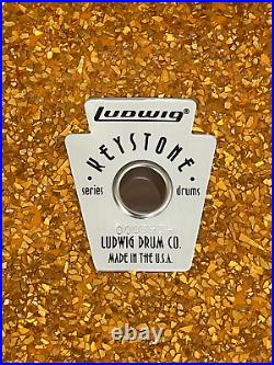 Ludwig 2012 Keystone drumset 5pc 22/10/12/13/16 Gold Sparkle