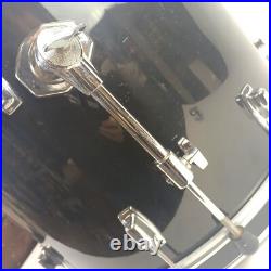 Ludwig 22,12,13,16 Rockers Drum Set 90s Vintage Black Cortex B/O Badges Bass/Tom