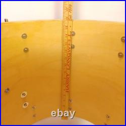 Ludwig 22,12,13,16 Rockers Drum Set 90s Vintage Black Cortex B/O Badges Bass/Tom