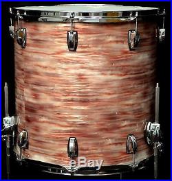 Ludwig 22,20,10,12,14,16,5.5 Oyster Pink drum set