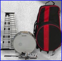 Ludwig 32 Key Xylophone, Snare Drum, Travel Bag Kit