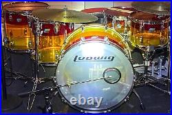 Ludwig 5-pc Vistalite Limited Edition 40th Ann. 2017/1977 Drum Set Shell Pack